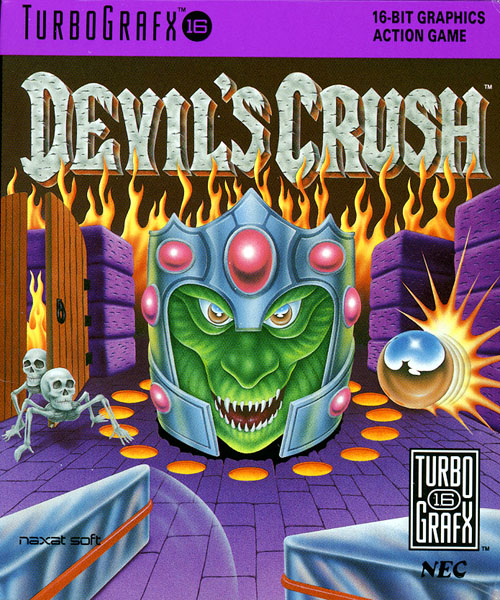 Devil's Crush - Naxat Pinball (USA) Box Scan